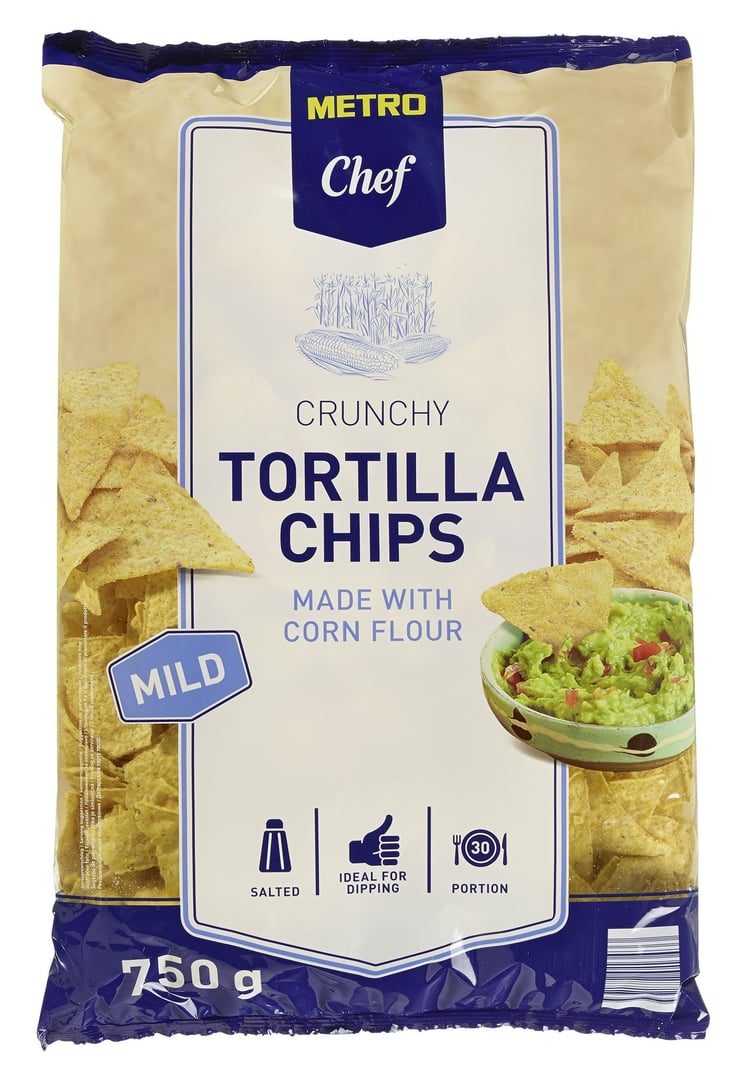 METRO Chef - Tortilla Chips Mild - 750 g Beutel