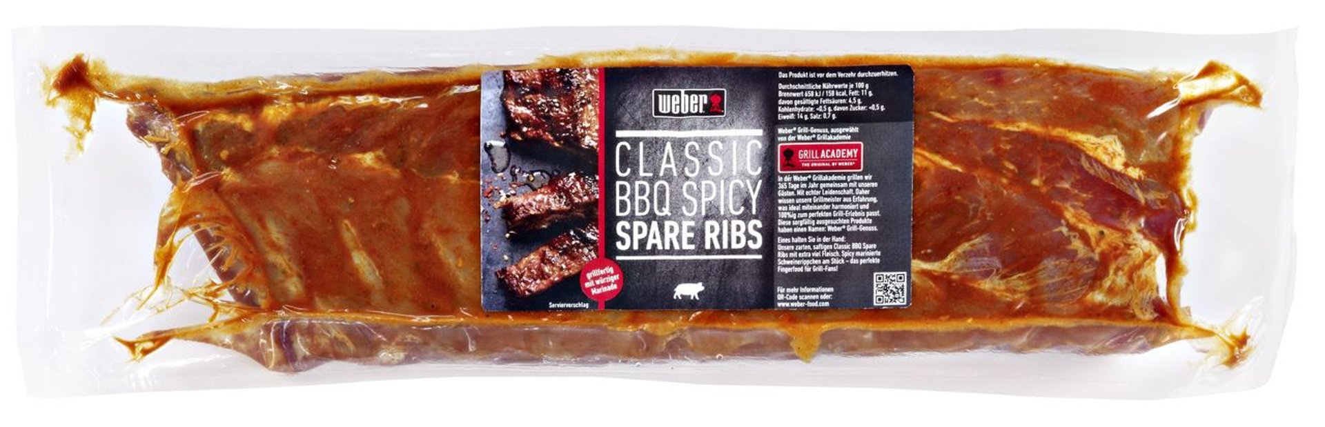 Weber - QS Weber Spare Ribs Barbeque ca. 800 g Packung
