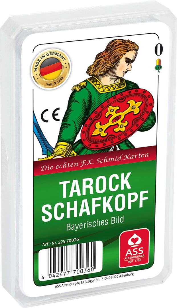 Ass Schafkopf / Tarock bayerisches Bild