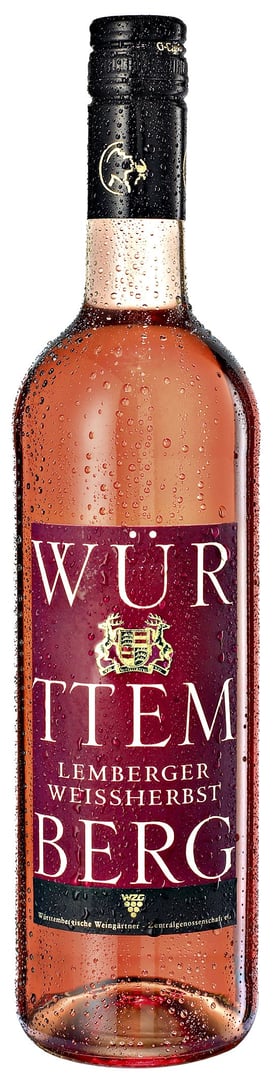 Württemberger - Lemberger Weißherbst QbA Roséwein halbtrocken - 750 ml Flasche