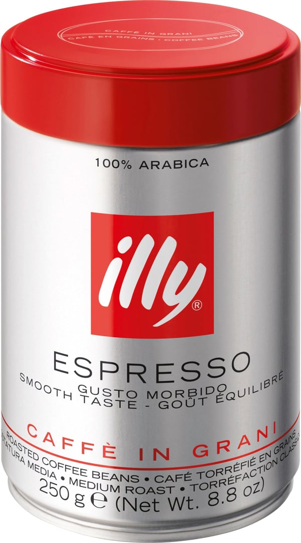 Illy Espresso Classico ganze Bohnen - 250 g Dose