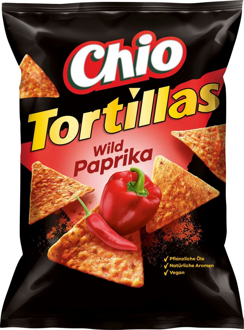 Chio - Tortilla Chips Wild Paprika - 110 g Beutel