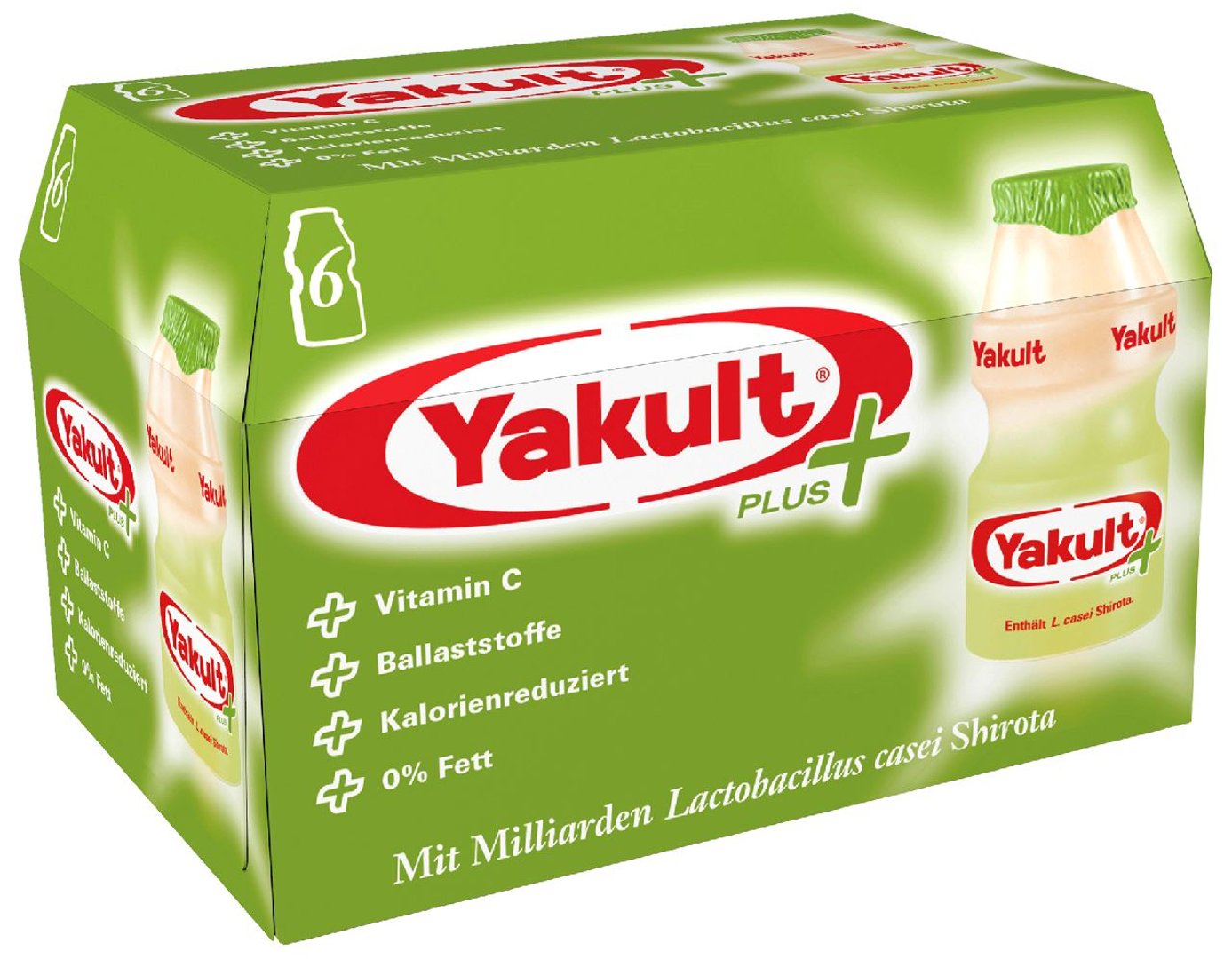 Yakult - Plus 0 % Fett - 390 g Faltschachtel