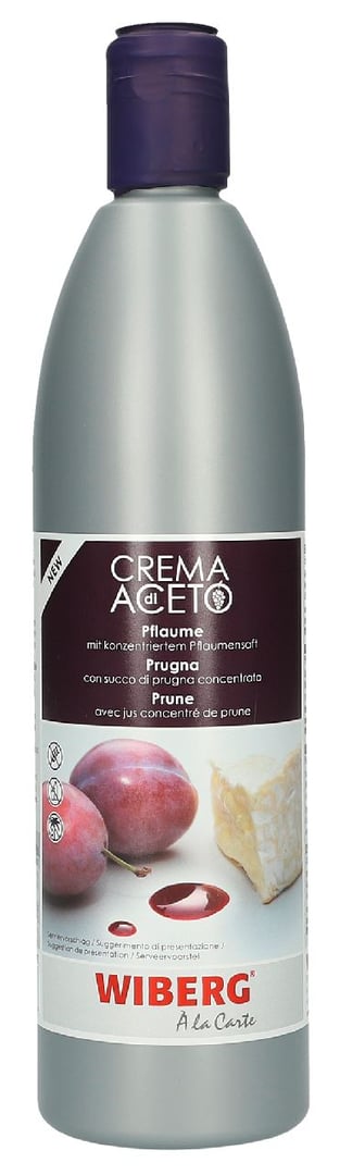 Wiberg - Crema di Aceto Pflaume - 610 g Flasche