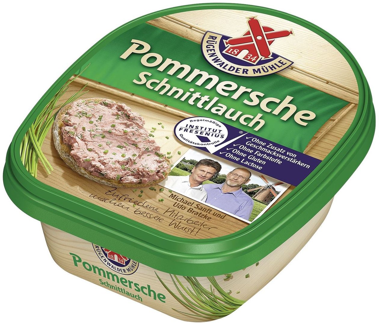 Pommersche Gutsleberwurst - Schnittlauch - 125 g Becher