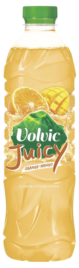Volvic - Juicy Orange Mango 1 l Flasche