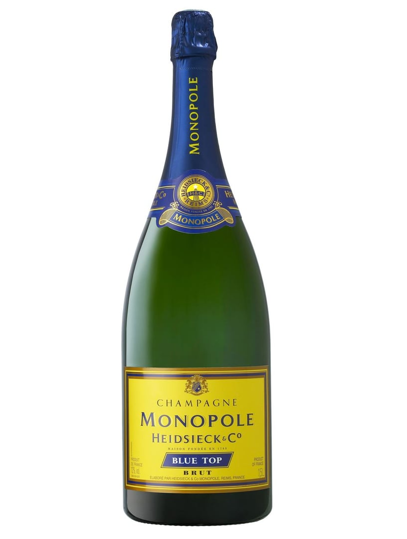 Heidsieck Monopole - Champagne Brut Blue Top 3 x 1,5 l Flaschen