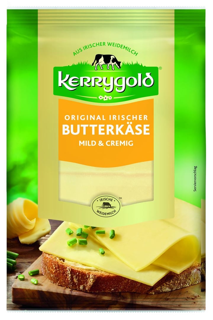 Kerrygold - Original Irischer Butterkäse in Scheiben 50 % Fett 150 g