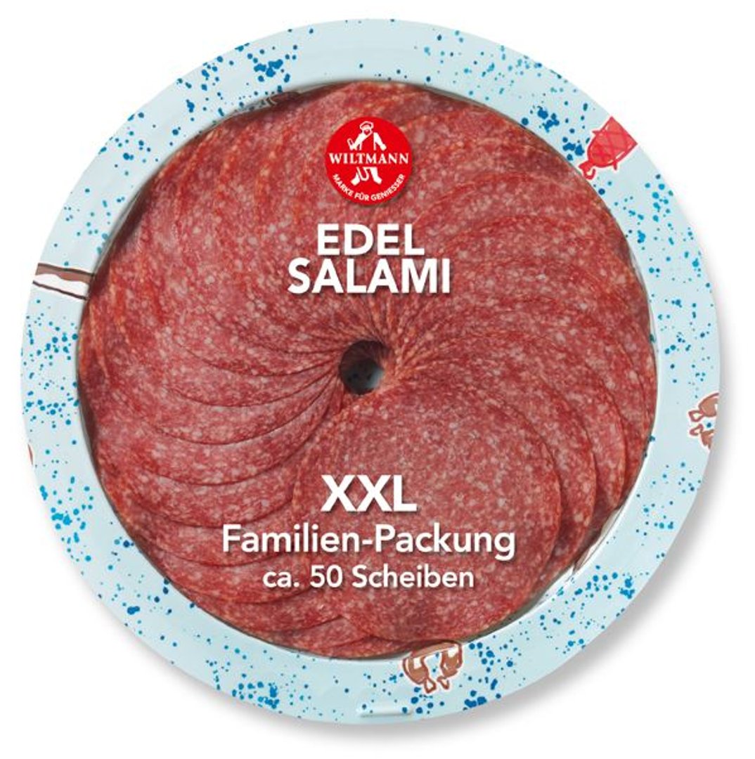 Wiltmann - Edelsalami geschnitten 200 g Packung