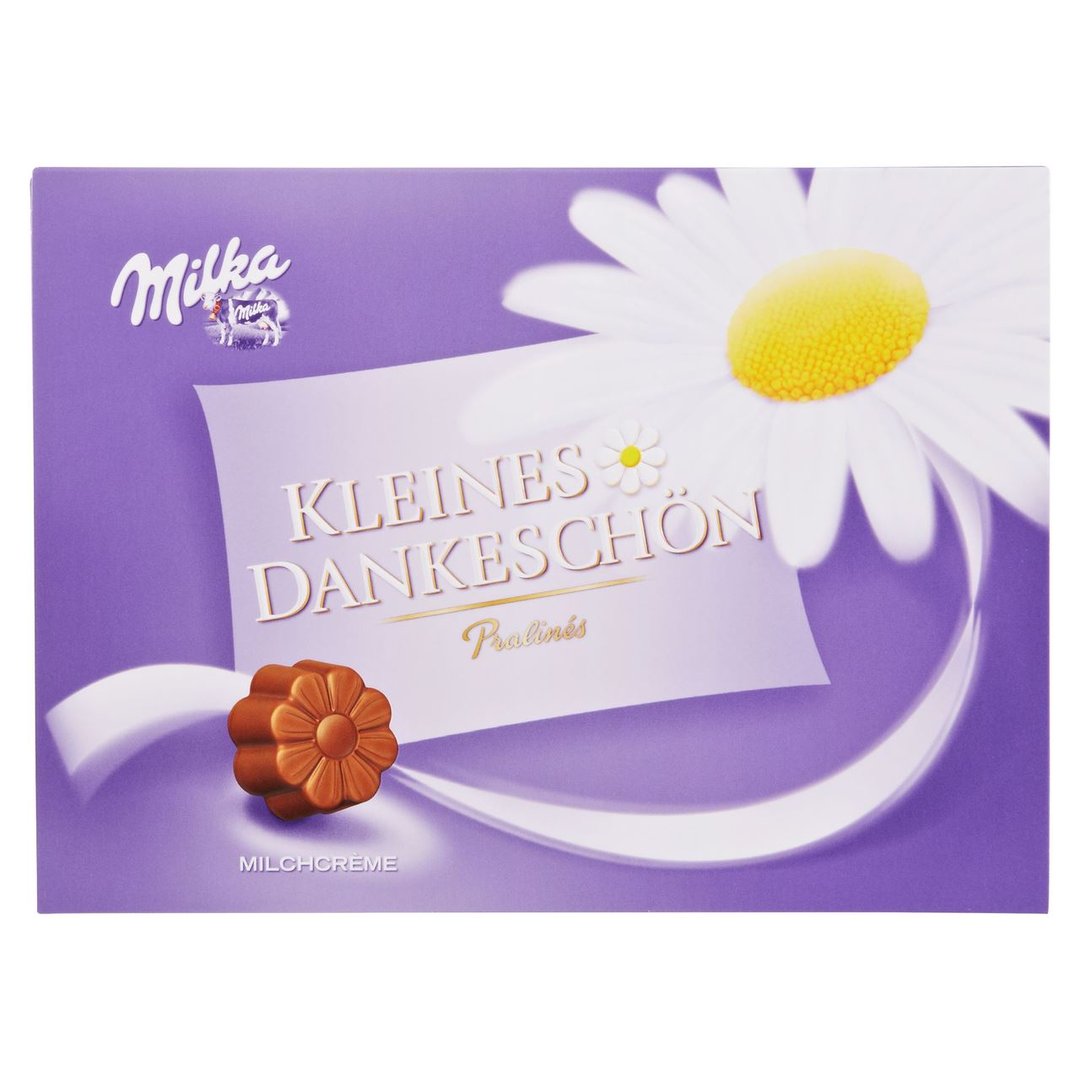 Milka - I love Milka Pralinés Kleines Dankeschön 110 g Packung