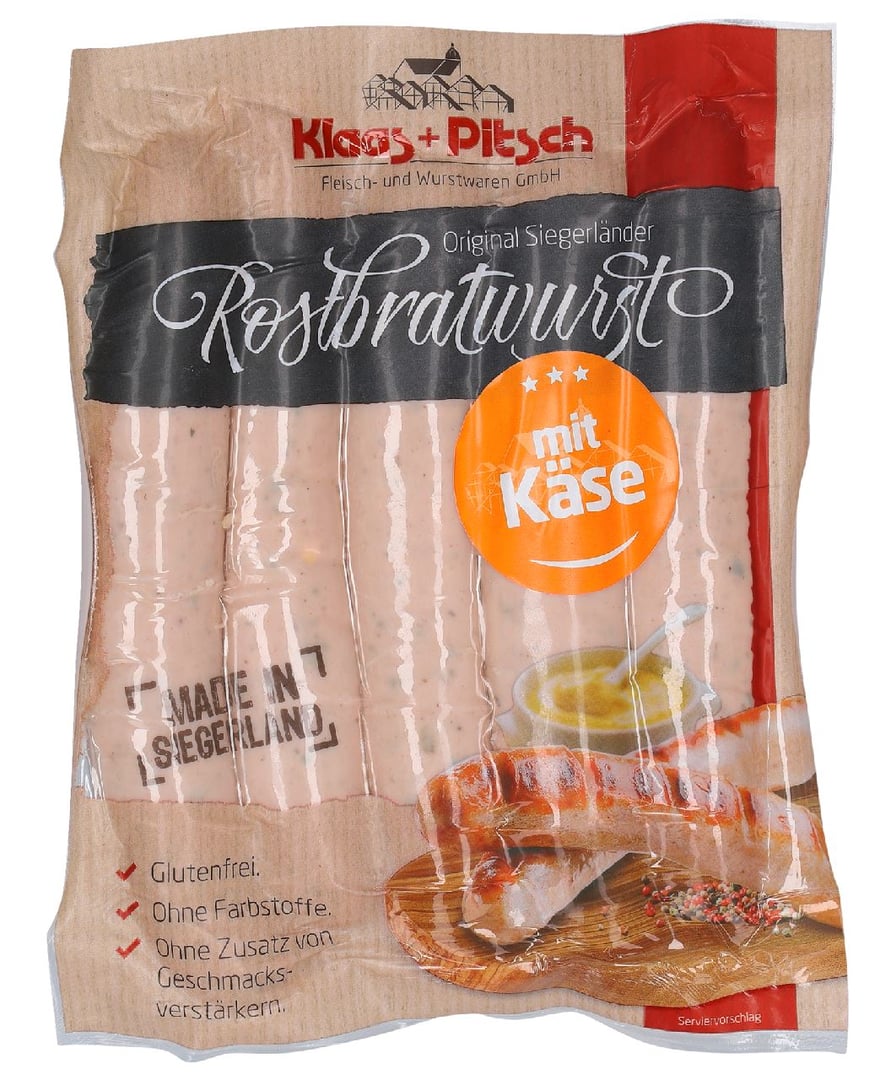 Klaas & Pitsch - Käse-Griller - 500 g Packung