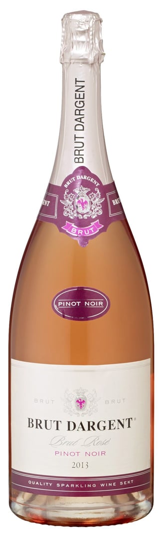 Brut Dargent - Pinot Noir Rosè Schaumwein - 6 x 1,50 l Flaschen