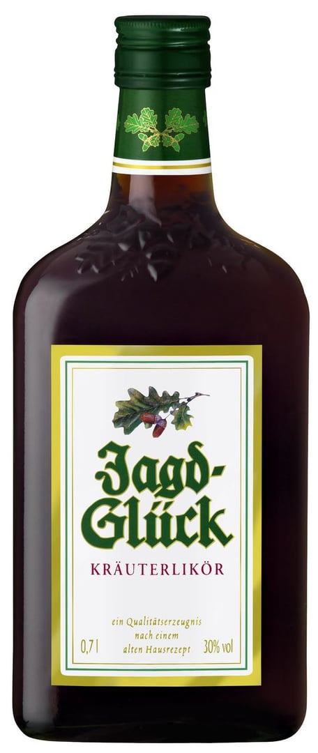 Jagdglück - Kräuterlikör 30 % Vol.- 700 ml Flasche