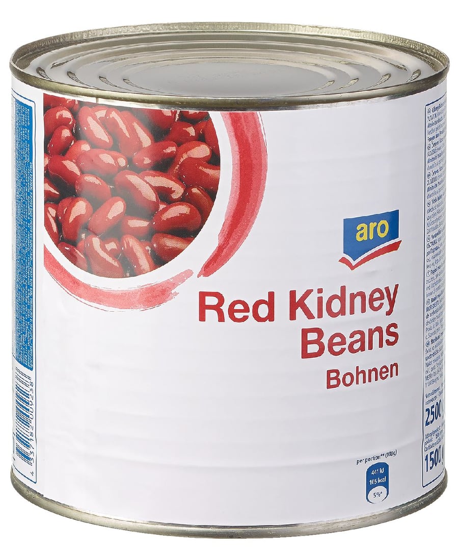 aro - Kidneybohnen Rot - 2,5 kg Dose