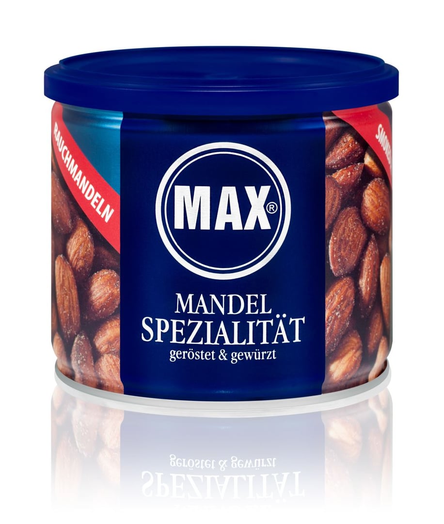 Max - Mandelspezialität geröstet & gewürzt - 150 g Dose