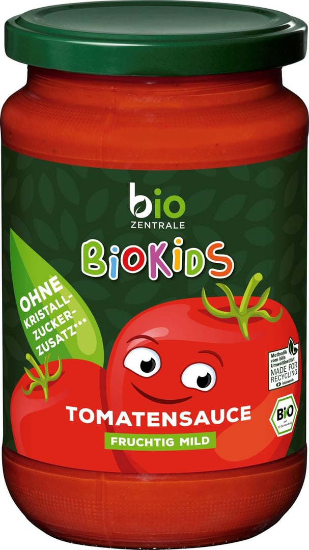 bio ZENTRALE - BioKids Tomatensauce - 350 g Tiegel