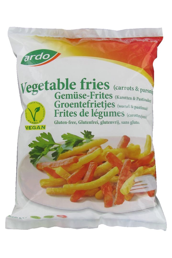 Ardo - Gemüsefritten tiefgefroren - 1 x 2 kg Beutel