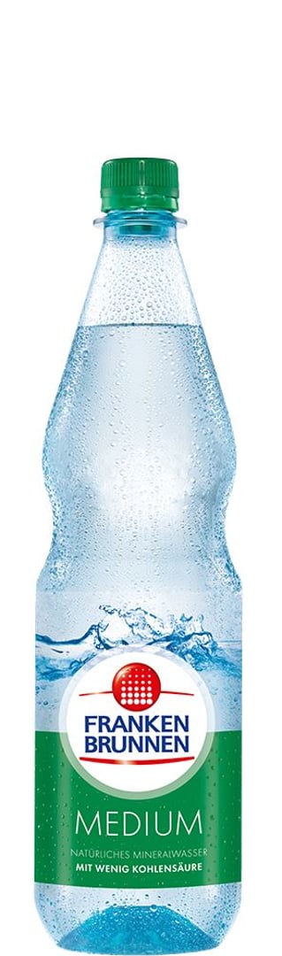 Frankenbrunnen - Mineralwasser Medium 12 x 1 l Flaschen
