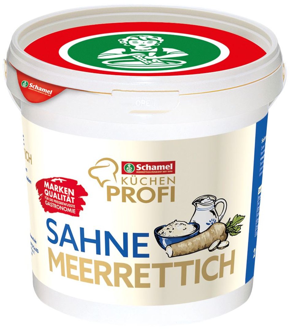 Schamel - Sahne Meerrettich - 2 kg Eimer