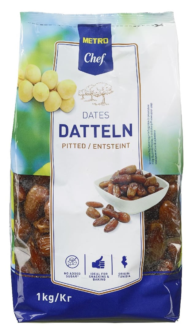 METRO Chef - Datteln entsteint - Tunesien - 1 kg Beutel