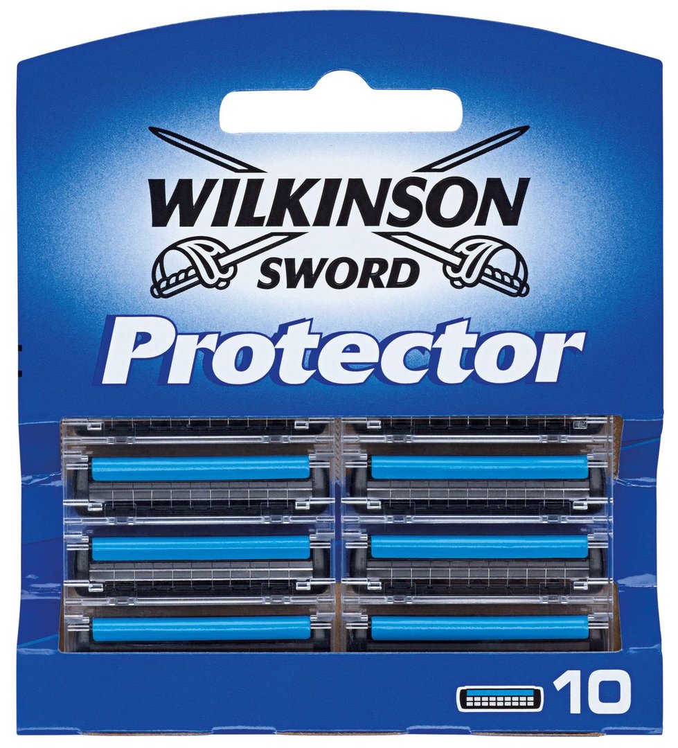 Wilkinson Sword Protector Rasierklingen 10 Stück Packung