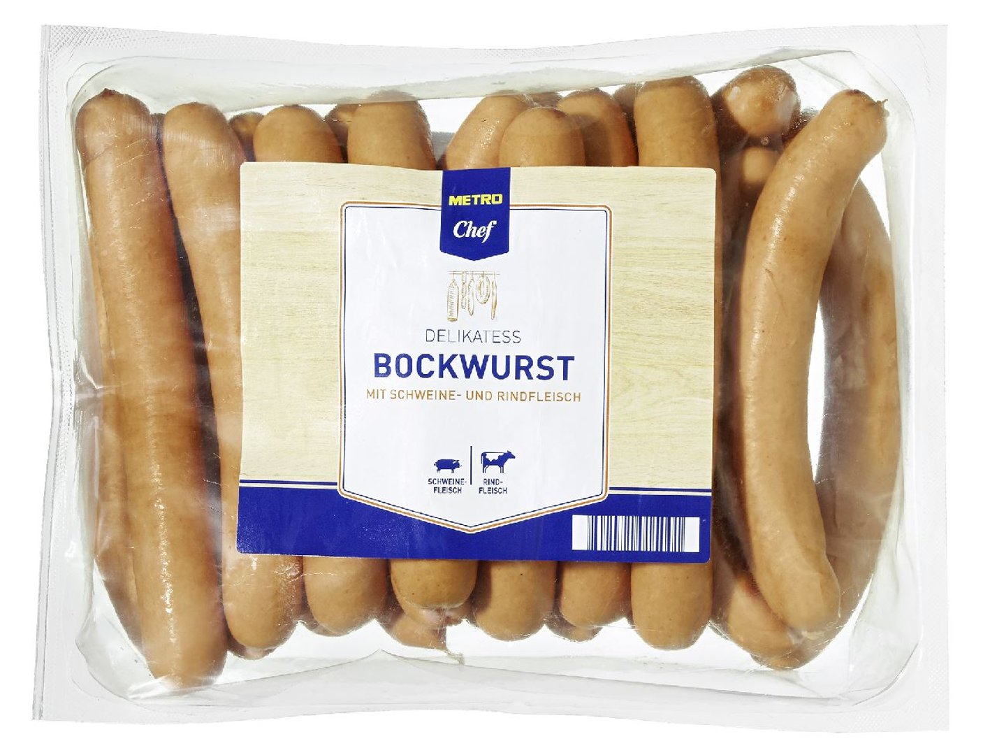 METRO Chef - Delikatess Bockwurst - 1,50 kg