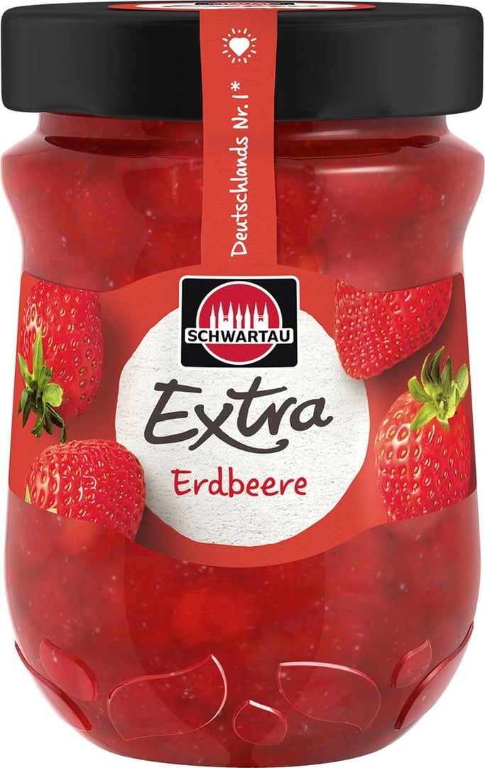 Schwartau Extra Erdbeere - 340 g Tiegel