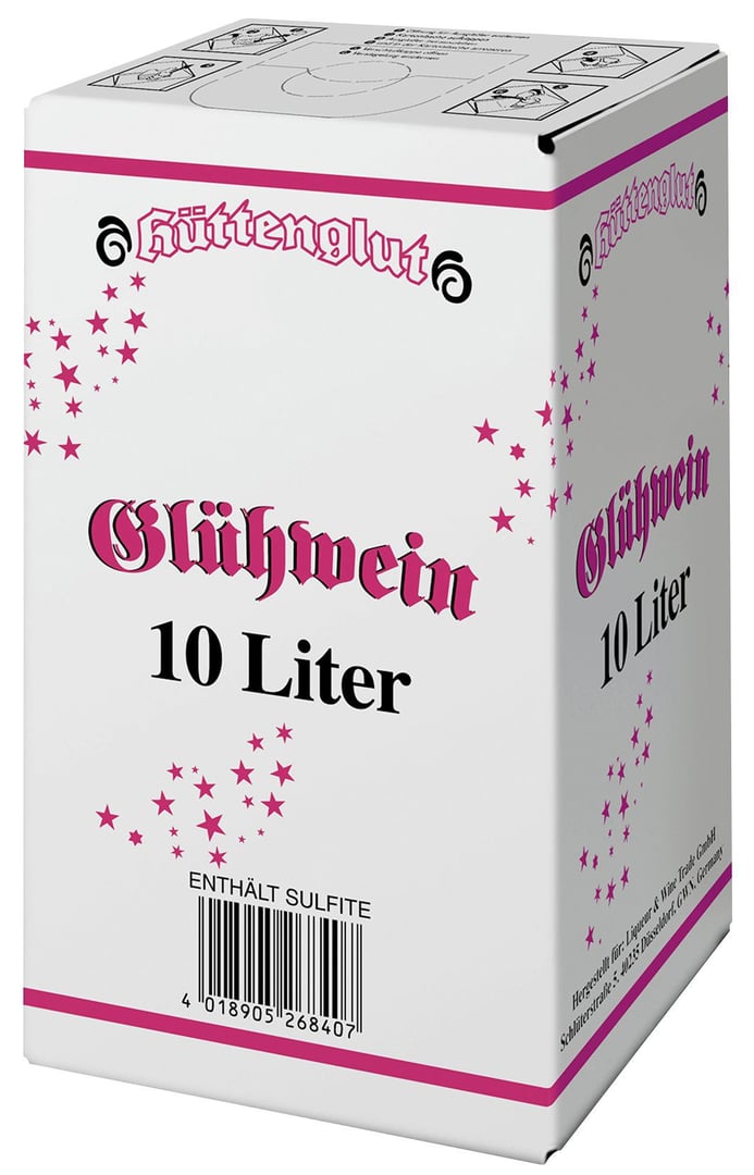 Hüttenglut - Glühwein - 10 l BIB