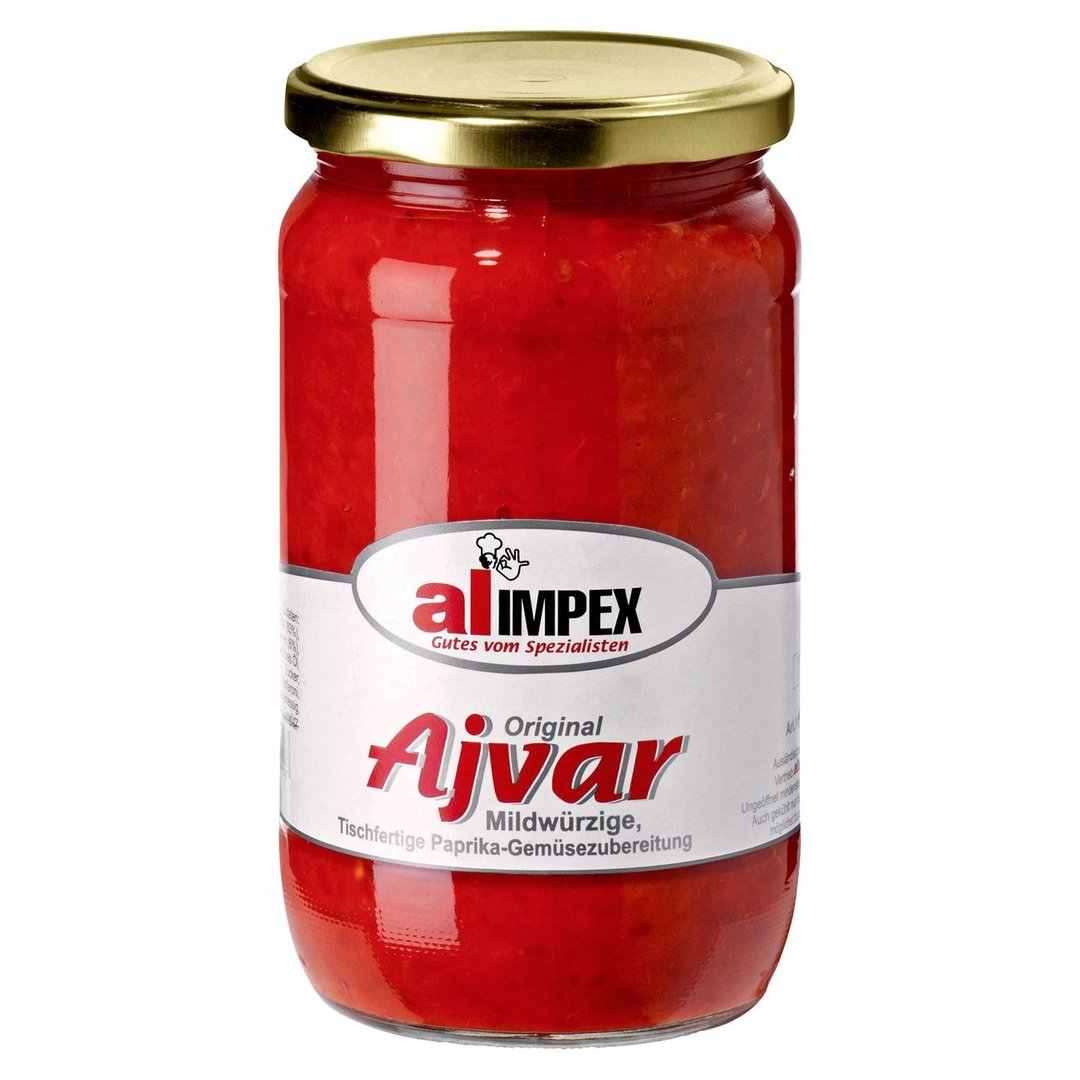 Alimpex - Ajvar mild - 720 ml Tiegel