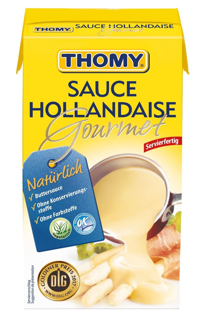 Thomy - Gourmet Sauce Hollandaise 23 % Fett 1 l Packung
