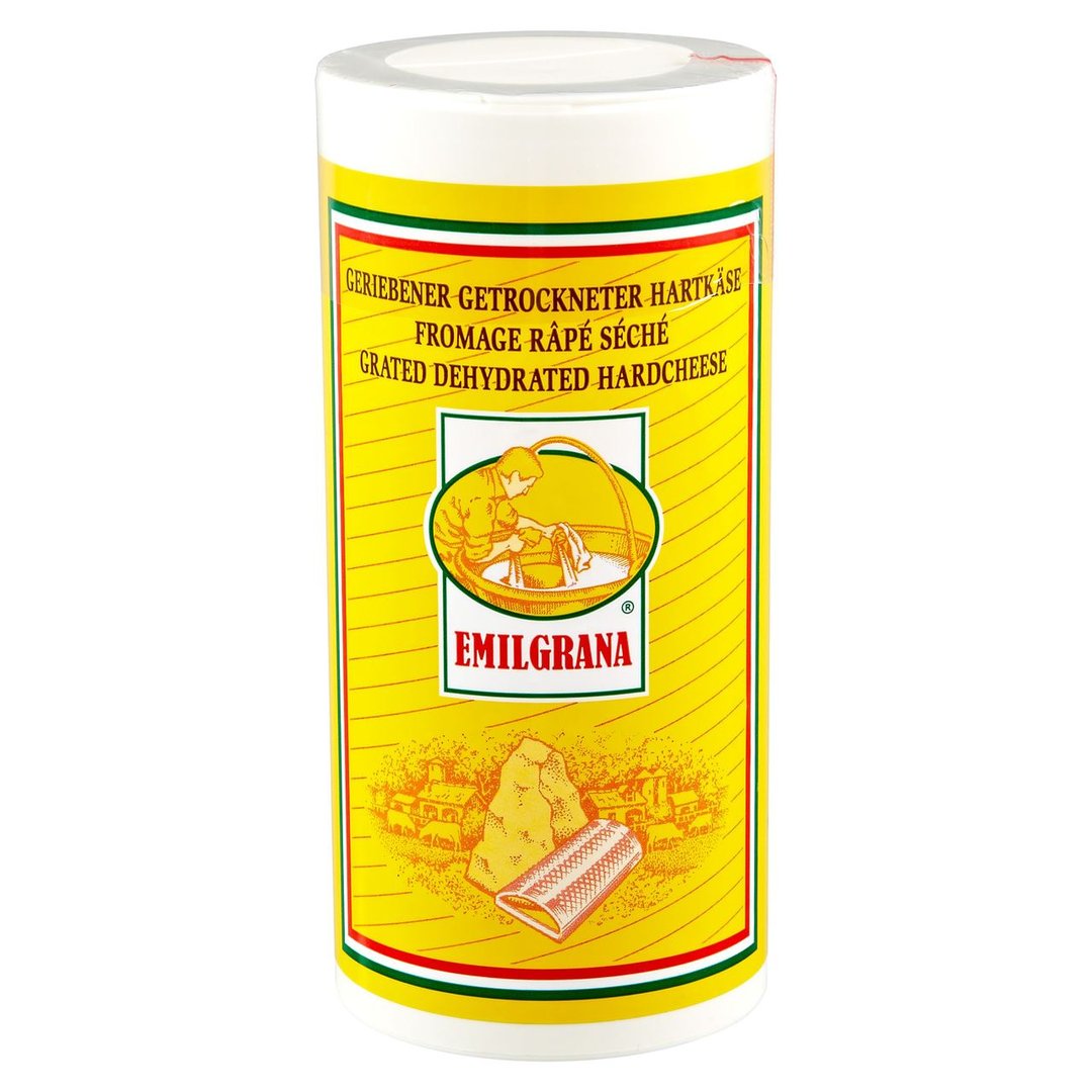 Emilgrana - geriebener getrockneter Hartkäse 32 % Fett - 1 x 250 g Dose
