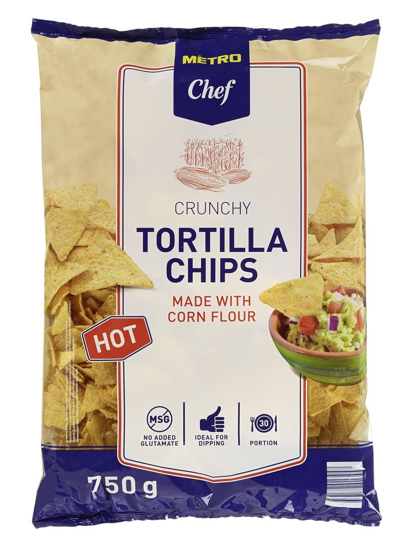 METRO Chef - Tortilla Chips Hot - 750 g Beutel