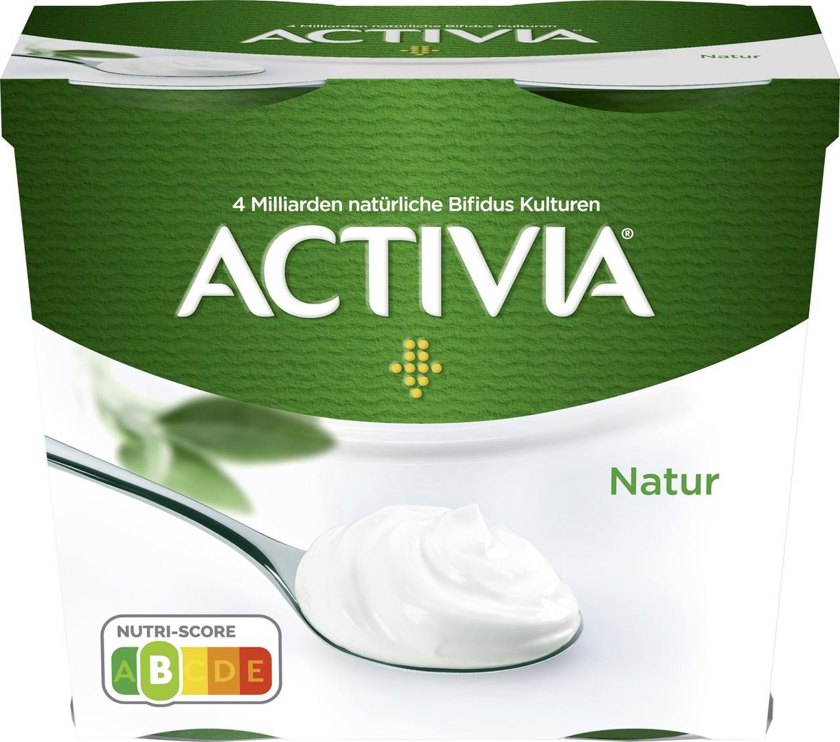 Danone - Activia Natur 3,5 % Fett 4 Stück à 115 g - 460 g