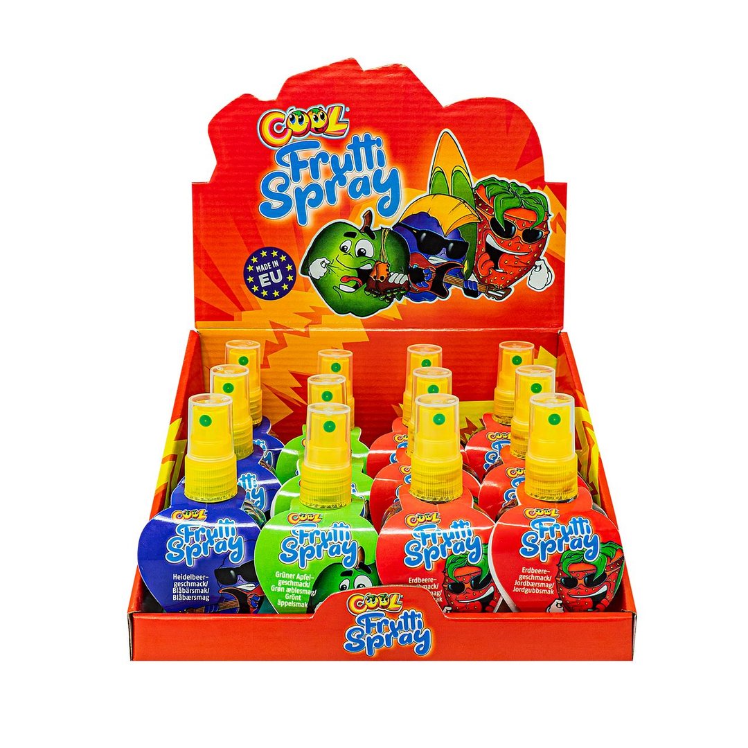 Cool - Frutti Spray 12 Packungen à 50 ml - 600 ml Schachtel