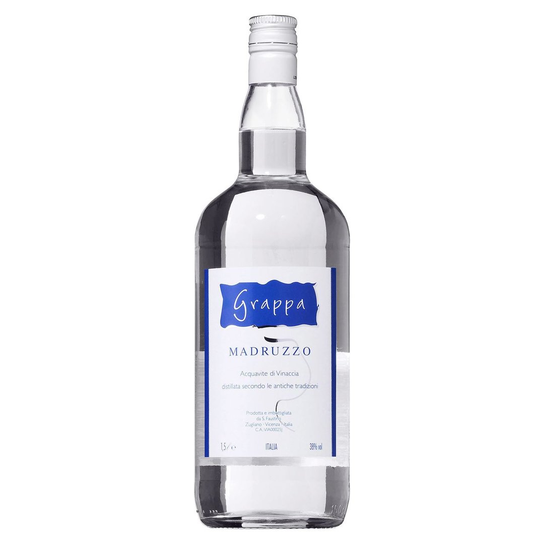 Madruzzo - Grappa 38 % Vol. - 1,50 l Flasche
