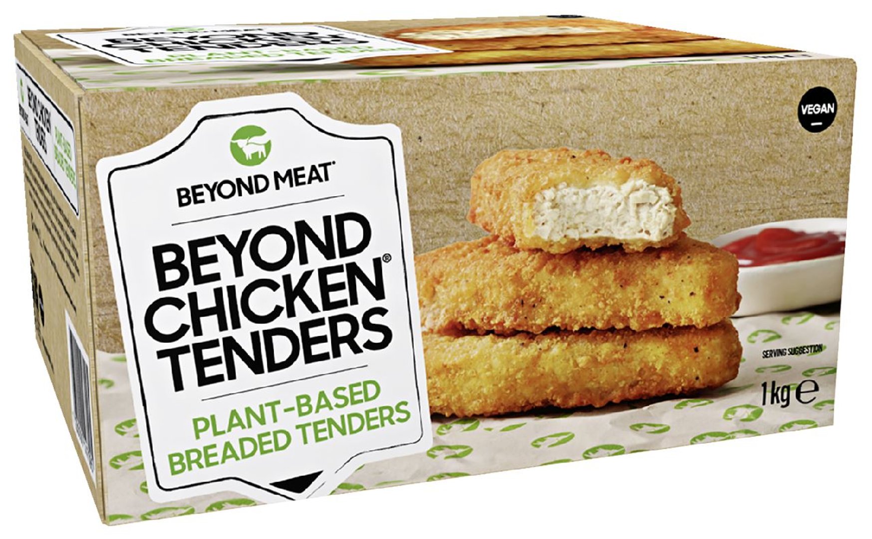 Beyond Meat - Chicken Tender vegan gekühlt - 1 kg Packung