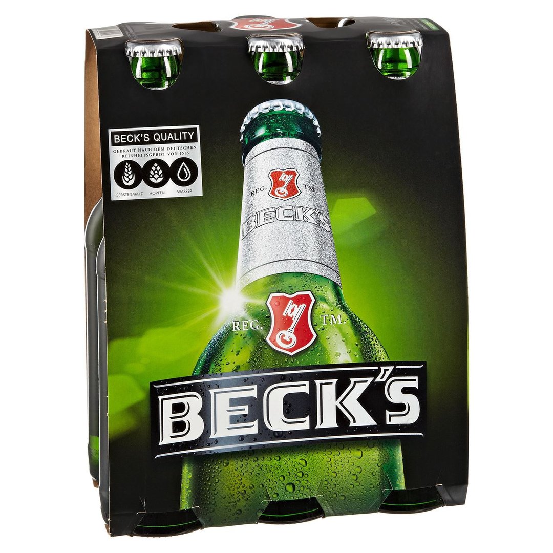 Beck's Pils 6 x 0,33 l Flaschen