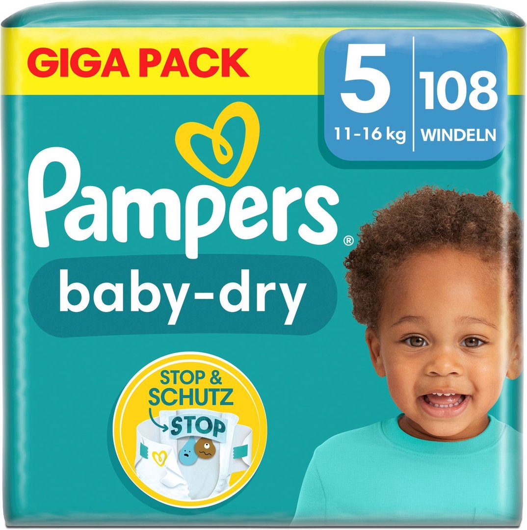 Pampers Baby Dry Giga Pack Gr.5 11-16 kg