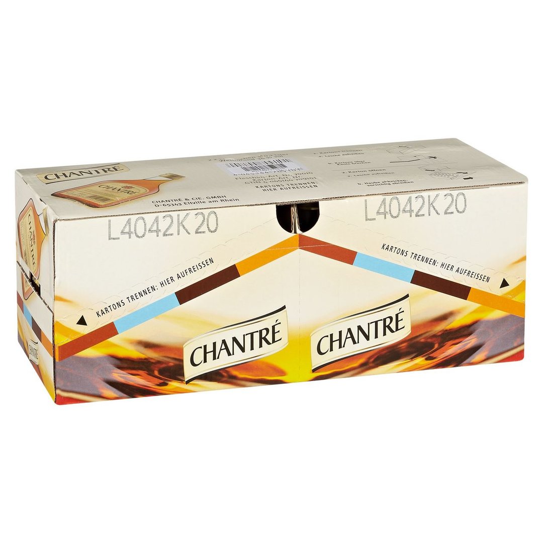 CHANTRÉ - Weinbrand 36 % Vol. 24 x 0,1 l Flaschen