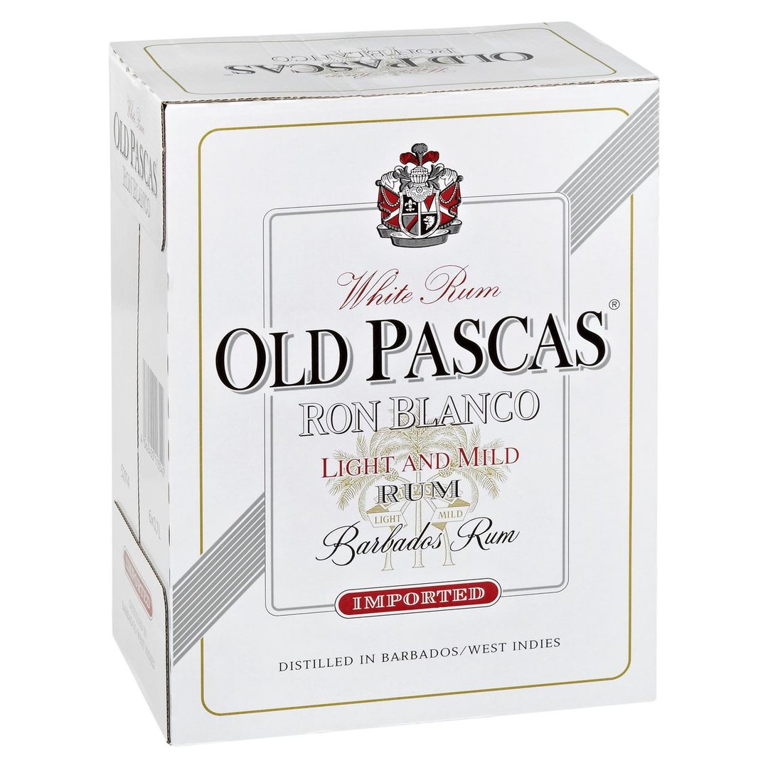 Old Pascas - White Rum 37,5 % Vol. 6 x 0,7 l Flaschen