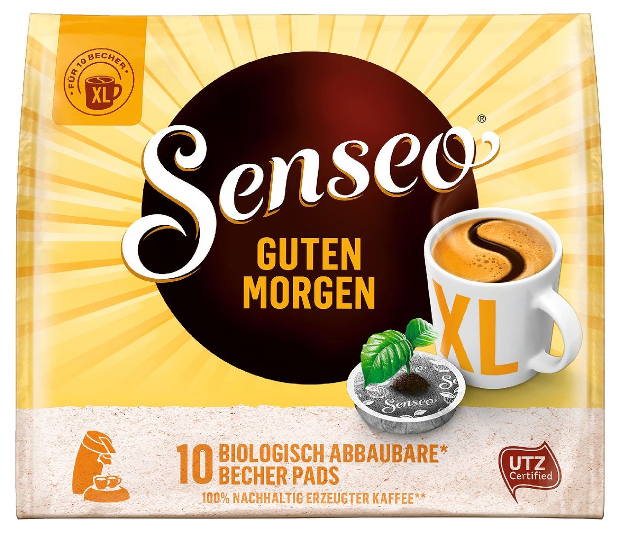 Senseo - Classic Pads Guten Morgen 16 Stück - 125 g Beutel
