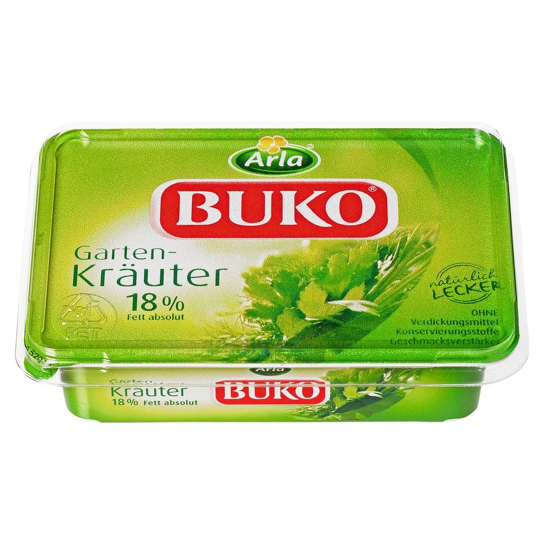Buko - Garten-Kräute 18 % Fett - 1 x 200 g Packung
