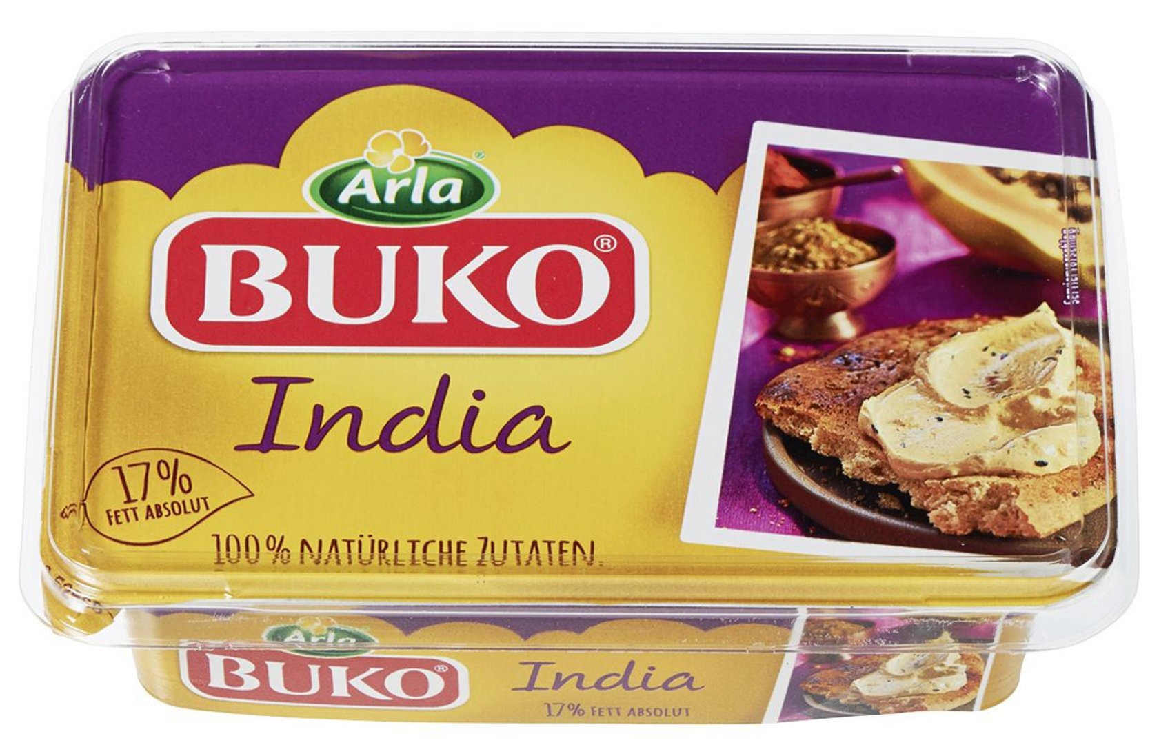 Buko - Typ India Frischkäse Vollfettstufe 48 % gekühlt - 200 g Becher
