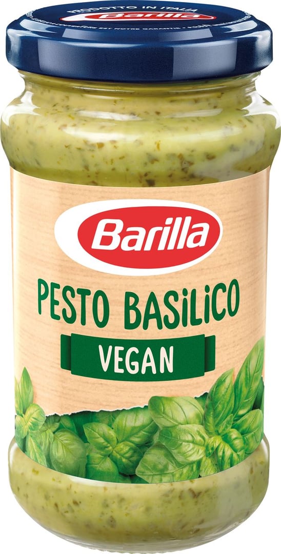 Barilla - Pesto Basilico vegan - 1 x 195 g Tiegel