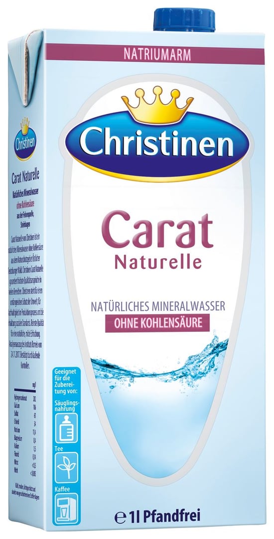 Christinen - Carat Naturelle Tetra Pack - 1 l Packung