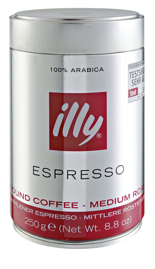 Illy - Gemahlener Espresso Classico - klassische Röstung - 250 g Dose