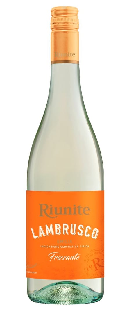 Riunite - Lambrusco Emilia Schaumwein - 1 x 0,75 l Flasche