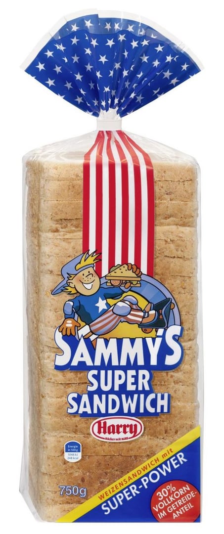 Harry - Sammy's Vollkorn Sandwich - 750 g Beutel
