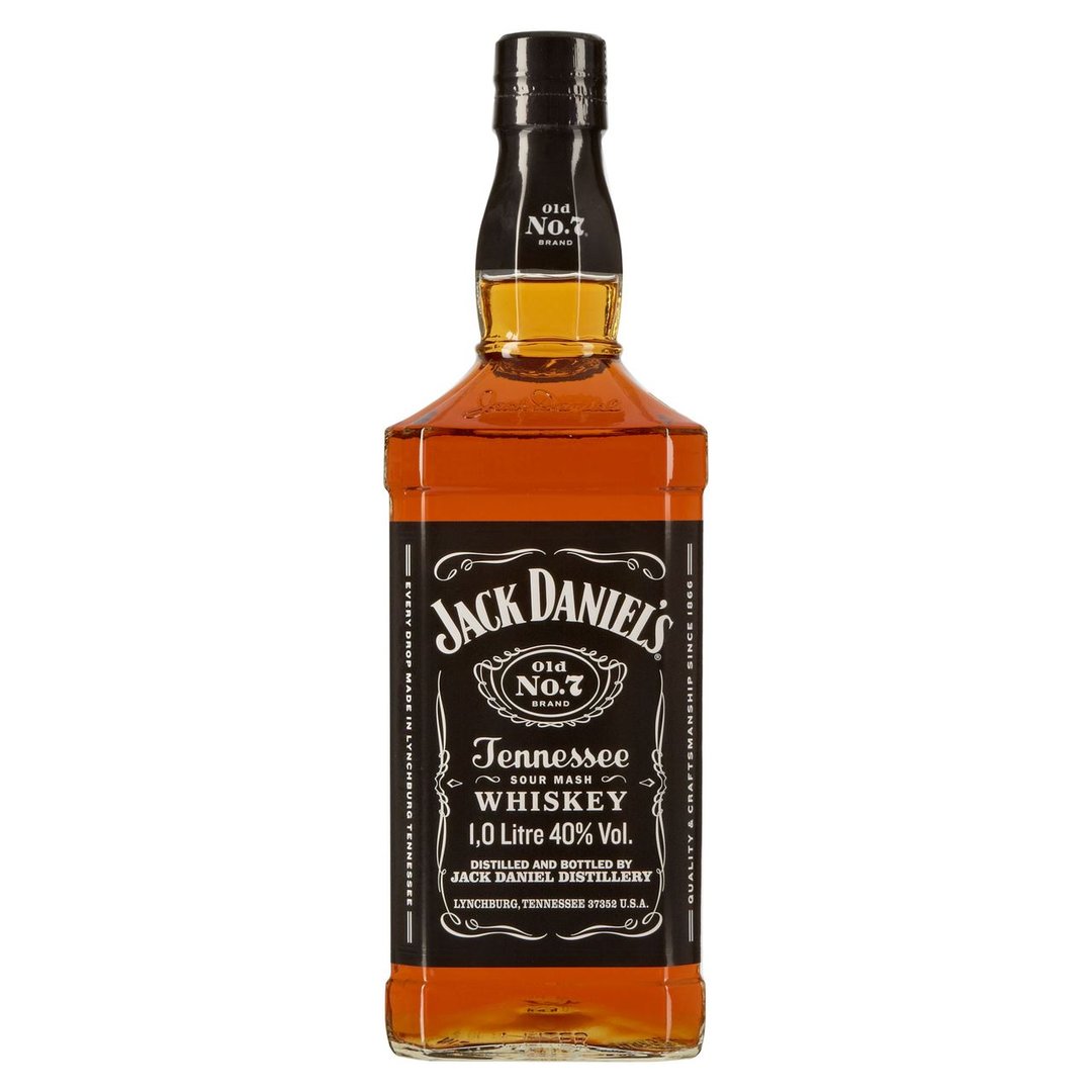 JACK DANIEL'S Whiskey Tennessee Old No.7 40 % Vol. - 1,00 l Flasche
