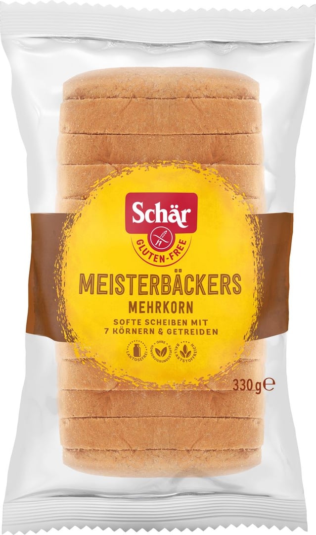 Schär - Meisterbäckers Mehrkorn glutenfrei - 330 g Beutel